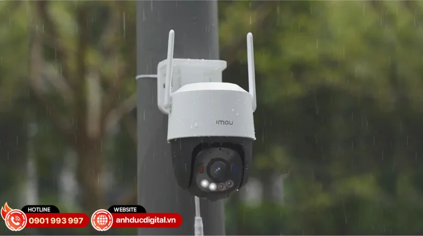 Cruiser SC 3MP được thiết kế chuy&ecirc;n dụng cho m&ocirc;i trường ngo&agrave;i trời với chuẩn chống nước v&agrave; bụi IP65