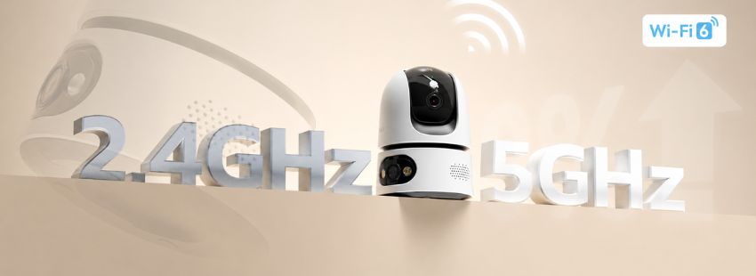 Ranger Dual Pro 6MP hỗ trợ Wi-Fi 6 băng tần k&eacute;p 2.4GHz v&agrave; 5GHz