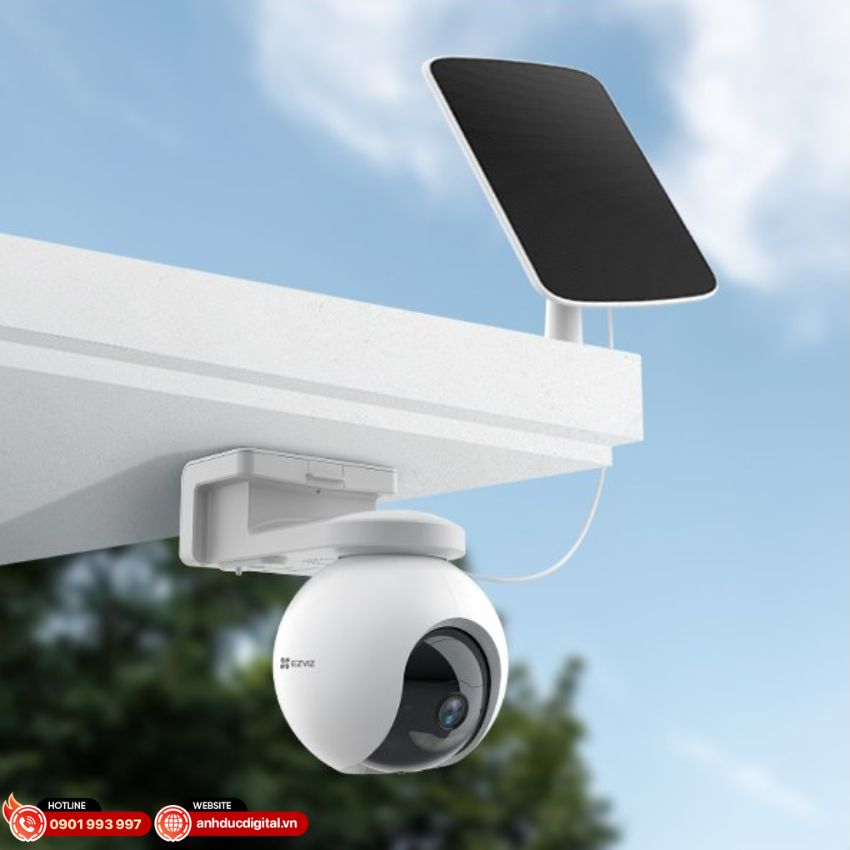 Nguồn điện ổn định với tấm pin mặt trời