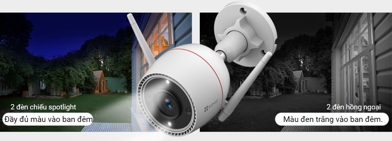 Hỗ trợ chụp ảnh có màu ban đêm