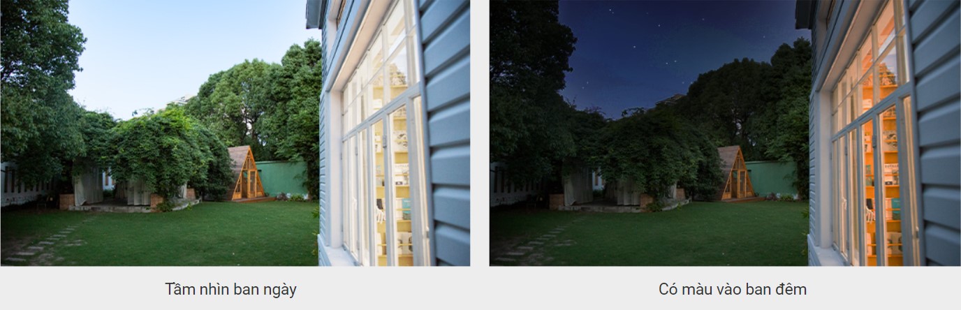 Hình ảnh sinh động cả ngày và đêm