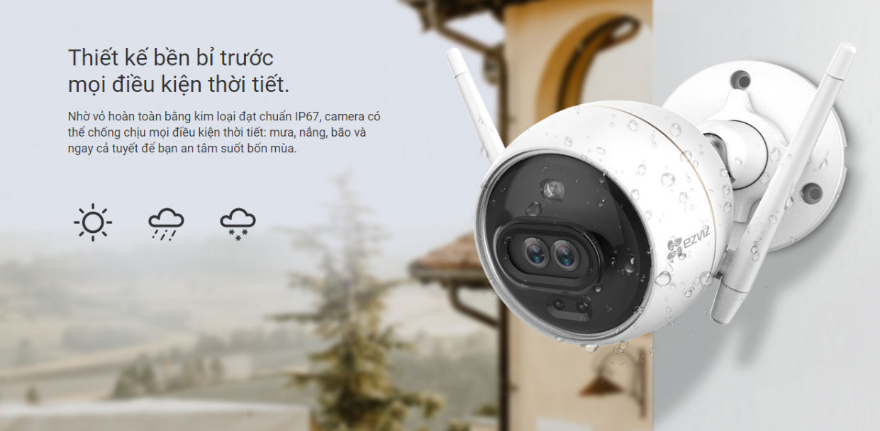 Camera Wifi Ezviz C3X 1080P 10
