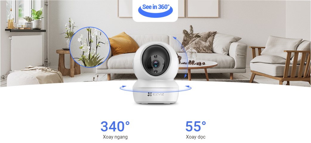 Bảo vệ 360 độ với tầm nhìn sắc nét