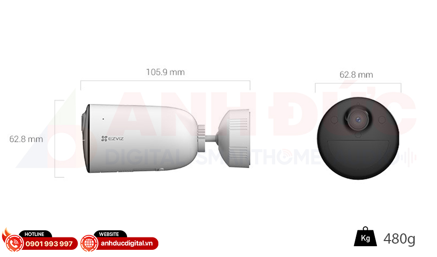 Ezviz CB3 2MP tong quan