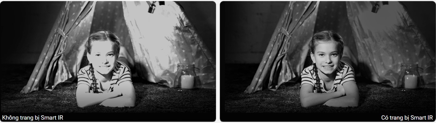 Tầm nhìn ban đêm thông minh với Smart IR