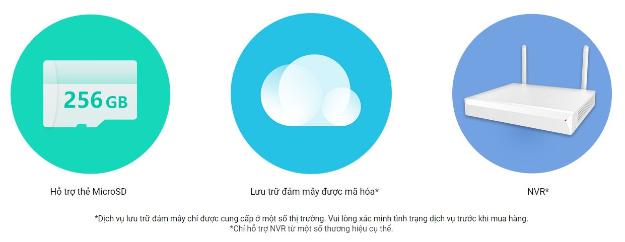 Nhiều giải pháp lưu trữ