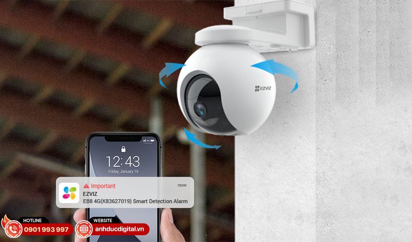 Camera 4G Ezviz EB8 2K 6