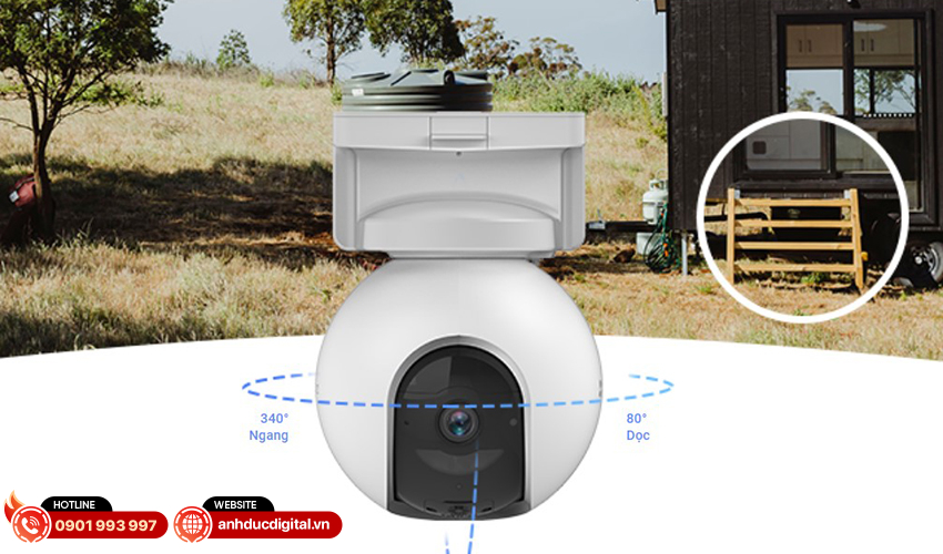 Camera 4G Ezviz EB8 2K 7