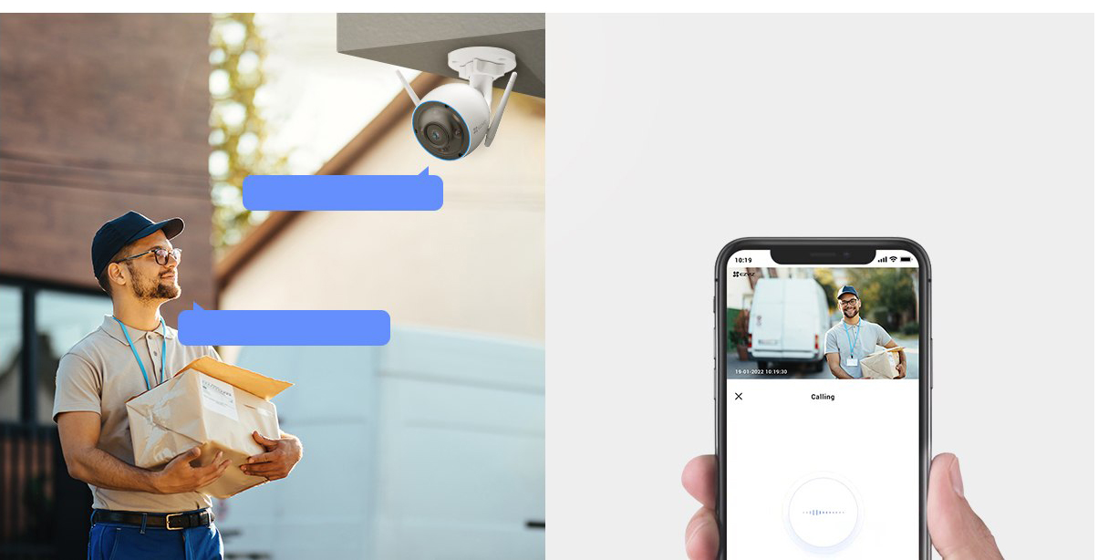 Camera Wifi Ezviz H3 3K 6