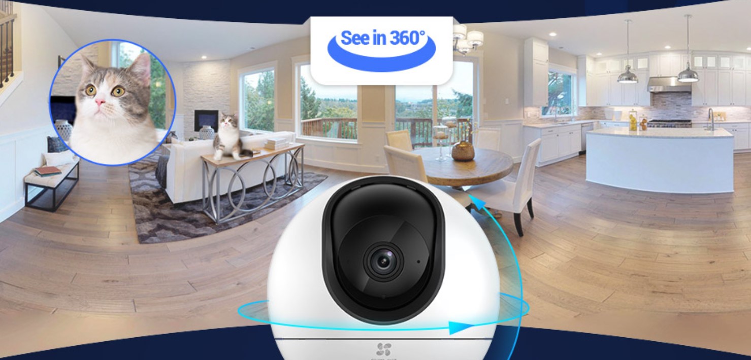 Bảo vệ toàn bộ căn nhà 360 độ với độ rõ nét 3K
