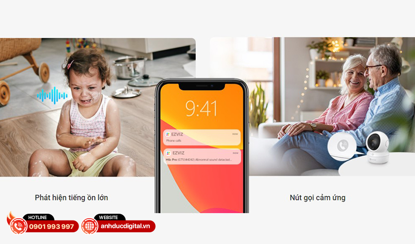 Camera WiFi Ezviz H6C Pro 5