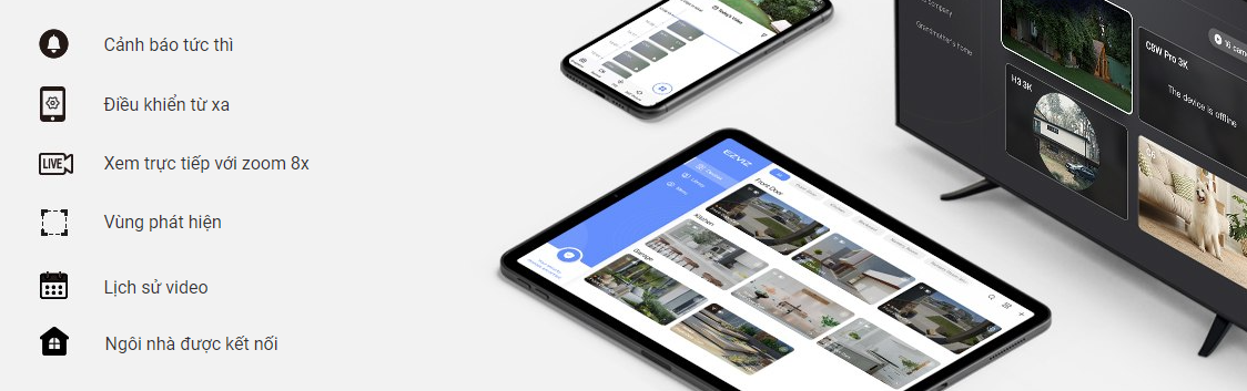 Camera Wifi Ezviz H8 2K 11