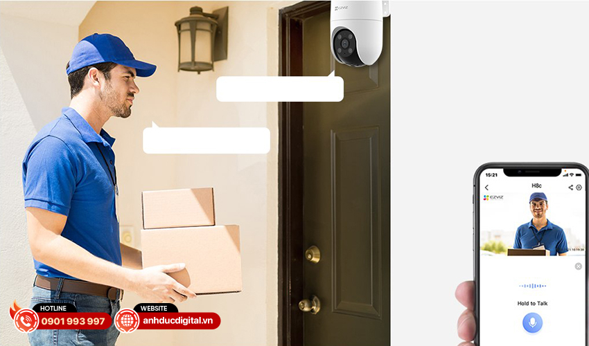 Camera WiFi EZVIZ H8C 3MP 5