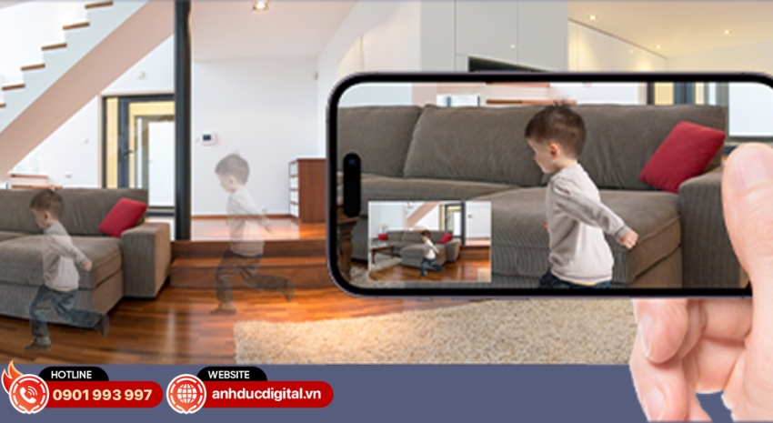 Camera Ezviz C6N G1 3K có khả năng tự động theo dõi chuyển động