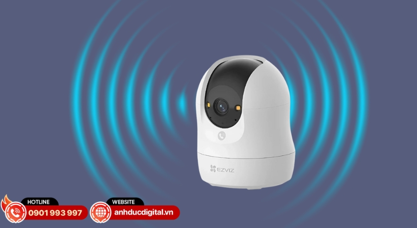 Camera quay nét trong nhà Ezviz C6N G1 3K được trang bị Wi-Fi 6