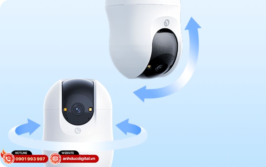 Chiếc camera an ninh xoay 360 độ cho gia đình