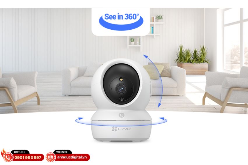 Ống kính chất lượng cao và góc quan sát rộng