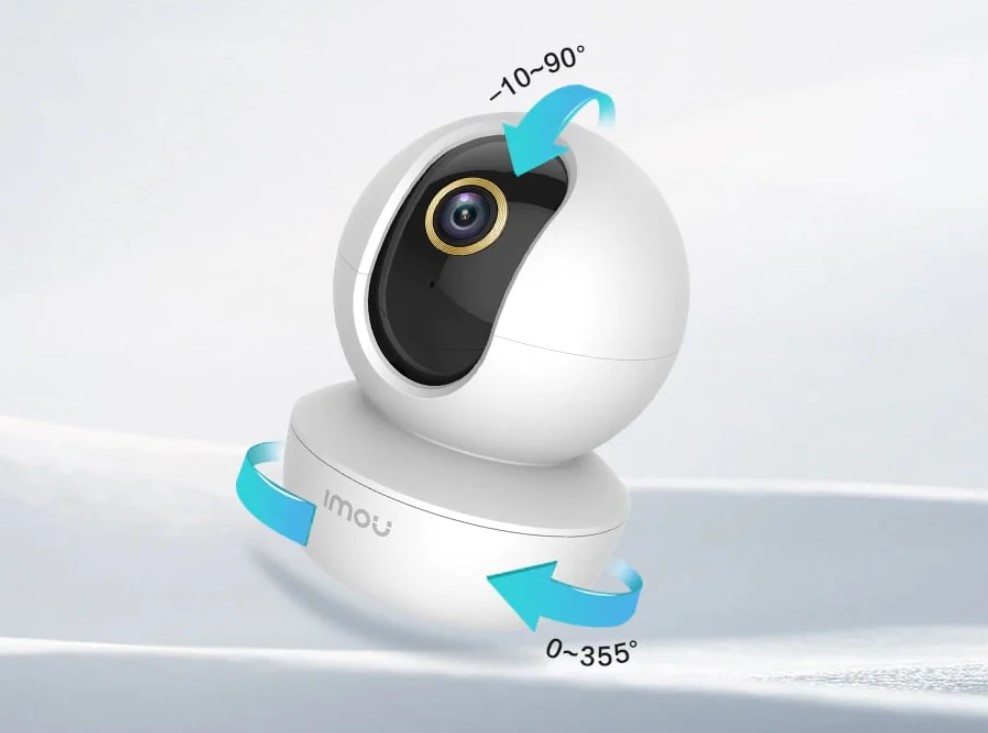 Quay quét toàn cảnh với độ phủ 360 độ 