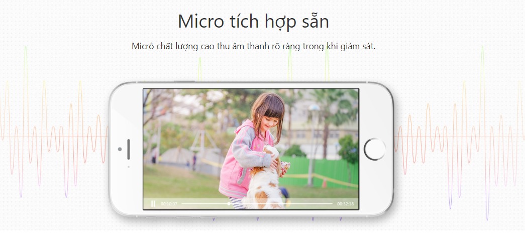 Tích hợp micro thu âm