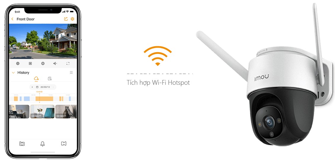 Tích hợp Wi-Fi Hotspot