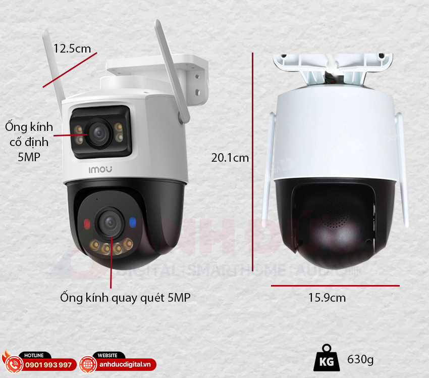 Camera Wifi imou IPC-S2XP-10M0WED tổng quan 2