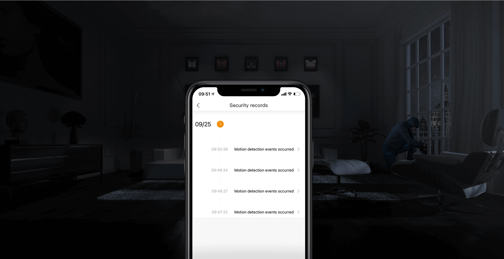 Phát hiện chuyển động nhanh chóng 