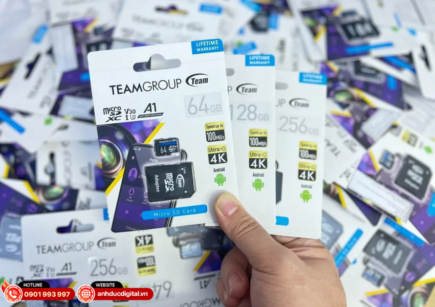 Thẻ nhớ TeamGroup Elite 128G UHS-I U3 V30