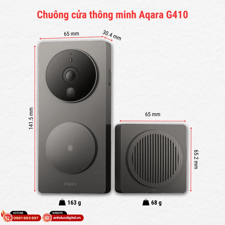 Chuông cửa Aqara G410