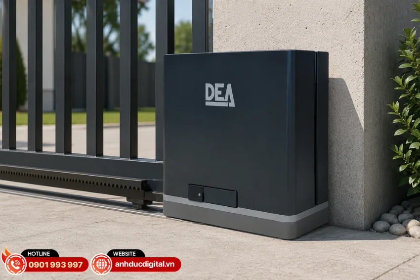 Motor cổng lùa DEA Gulliver/N/M 2500kg được sản xuất theo tiêu chuẩn chất lượng châu Âu
