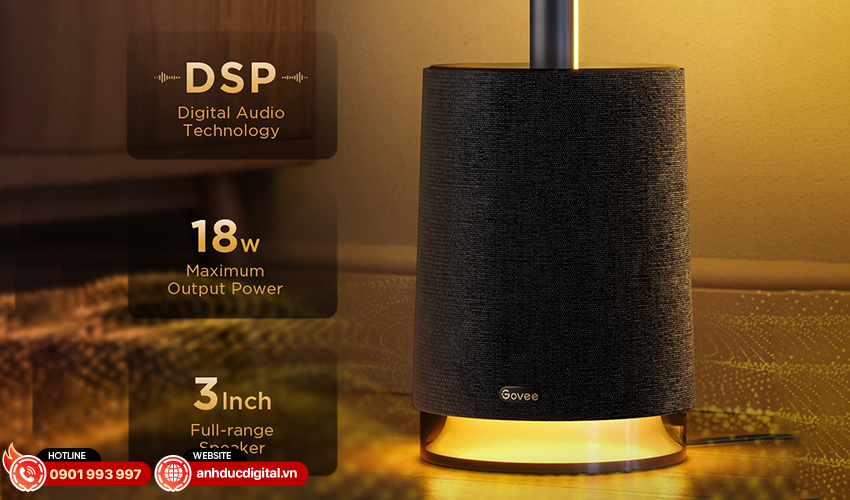 Govee RGBICWW Floor Lamp with Speaker 2