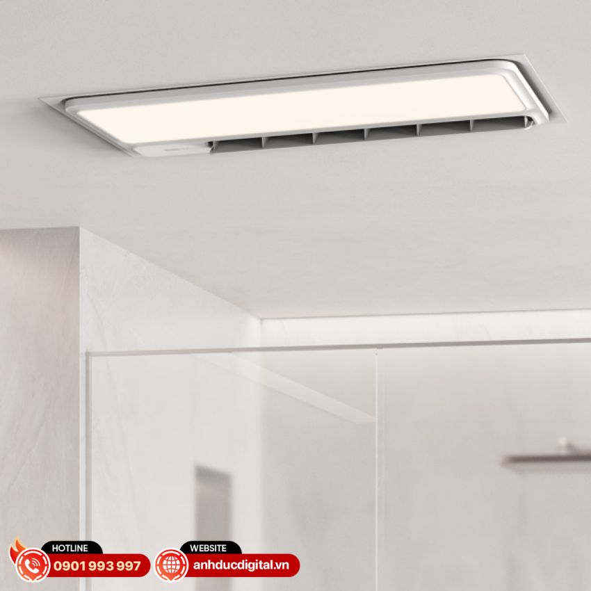 đèn sưởi nhà tắm Aqara T1 có dải nhiệt độ màu từ 2700K đến 6500K