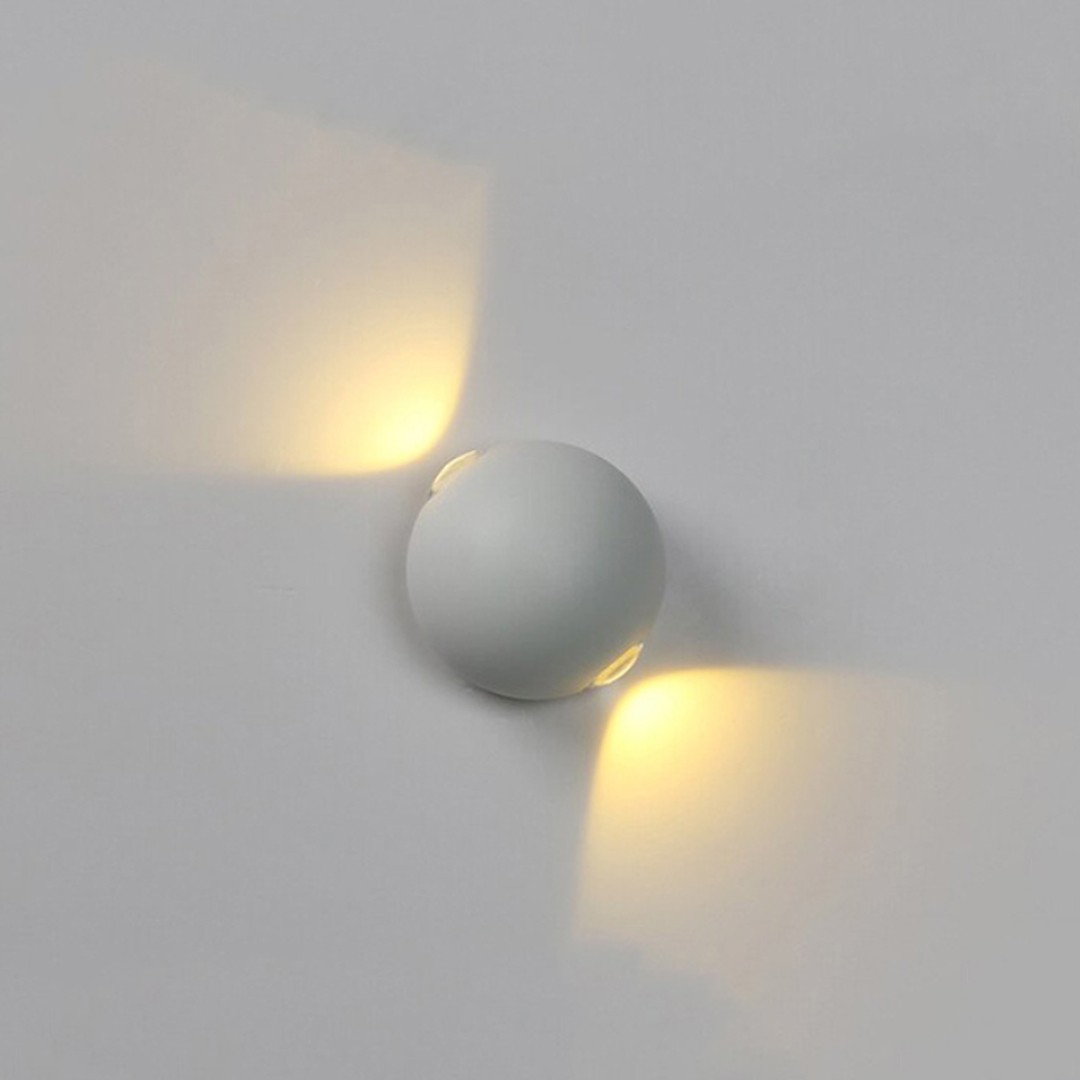 Đặc điểm của đèn Lumi gắn tường ngoài trời hình cầu 