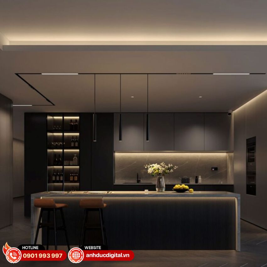 hình ảnh nhà ở sử dụng đèn led dây aqara cuộn 5m quốc tế để chiêu sáng