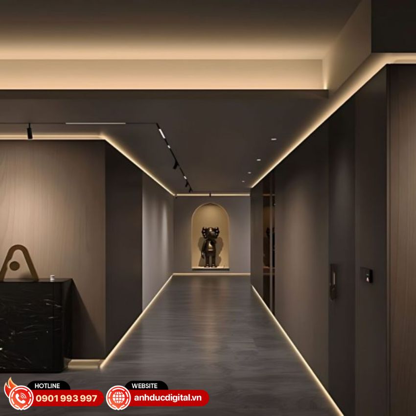 nhà ở sử dụng đèn led dây Aqara