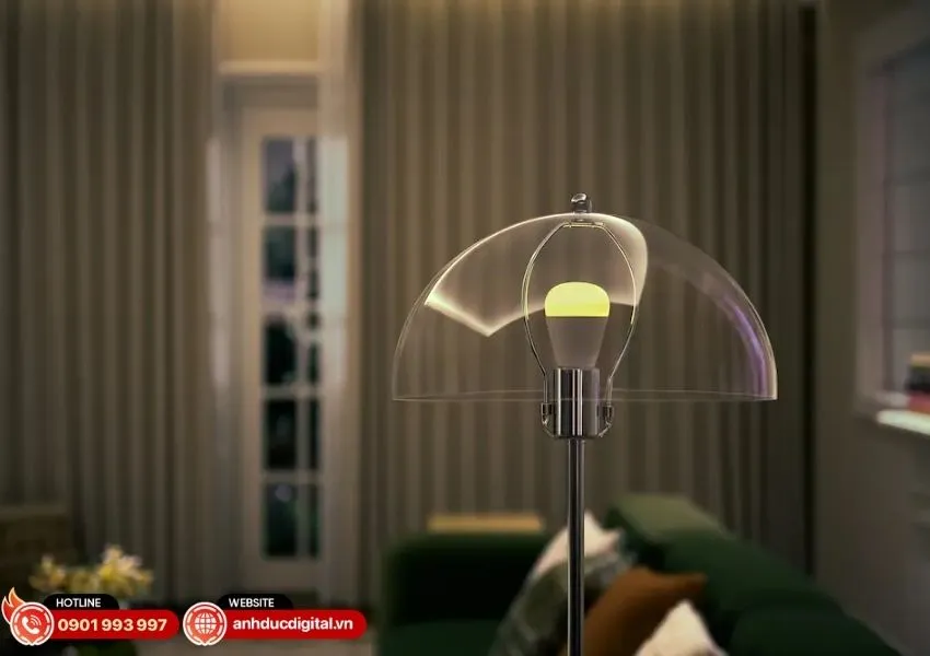 Hiệu suất tiết kiệm điện vượt trội của b&oacute;ng đ&egrave;n LED Aqara 10,5W