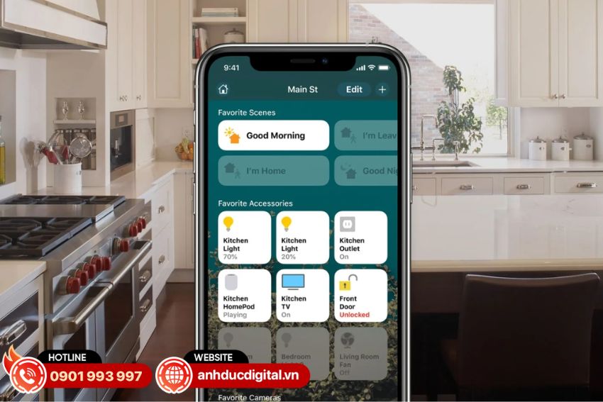 Đèn âm trần thông minh Aqara T2 cho phép điều chỉnh từ xa qua ứng dụng