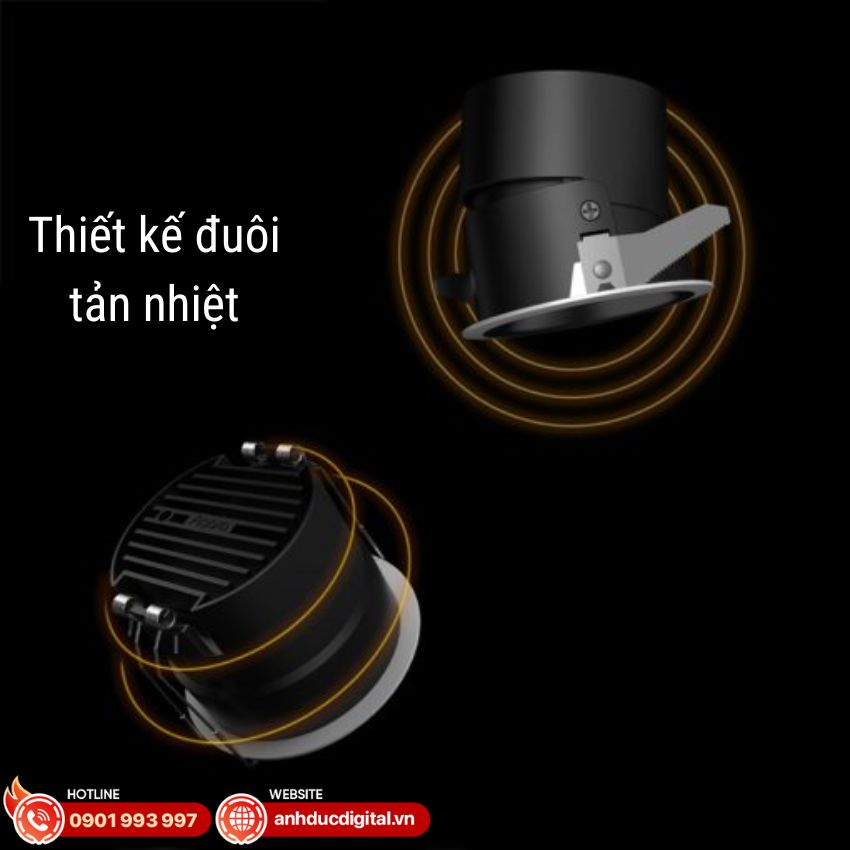 Đuôi tản nhiệt đèn đèn Aqara T2