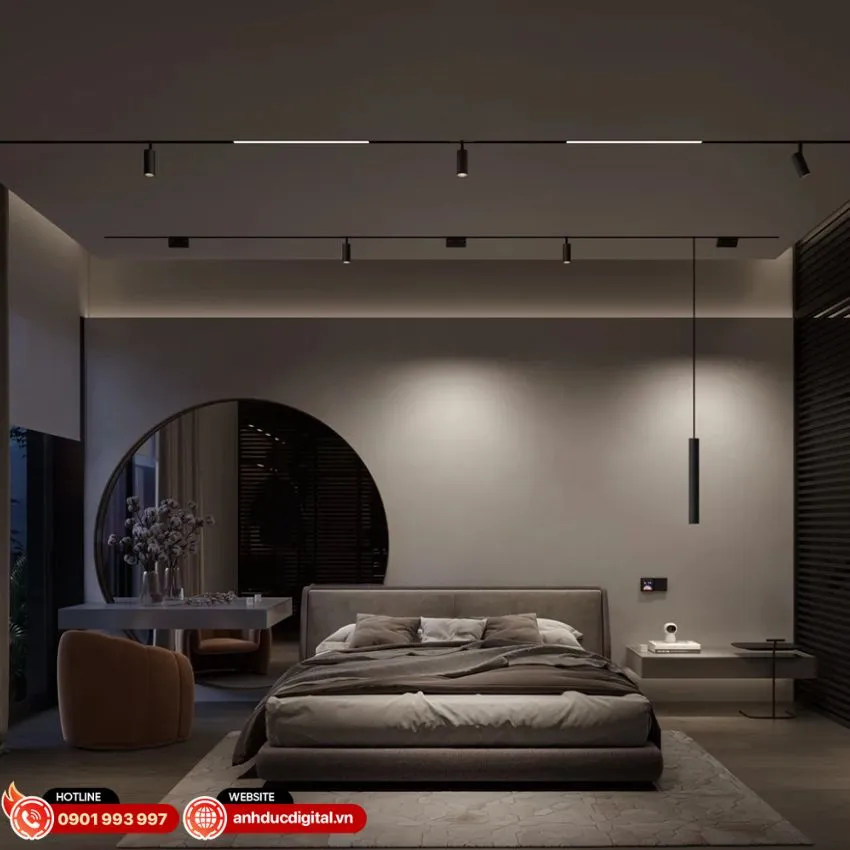 Điều chỉnh độ s&aacute;ng đ&egrave;n ray pha Aqara H1 Pro