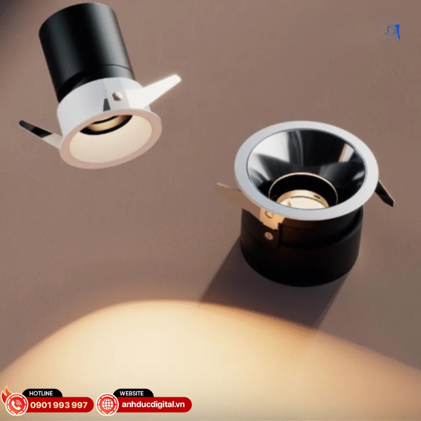 đèn Spotlight Downlight Âm Trần Aqara T2 Pro cho phép điều chỉnh ánh sáng cực mượt mà
