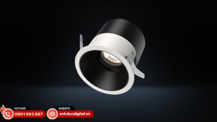 Thân đèn của Aqara T2 Pro được chế tác từ nhôm cao cấp