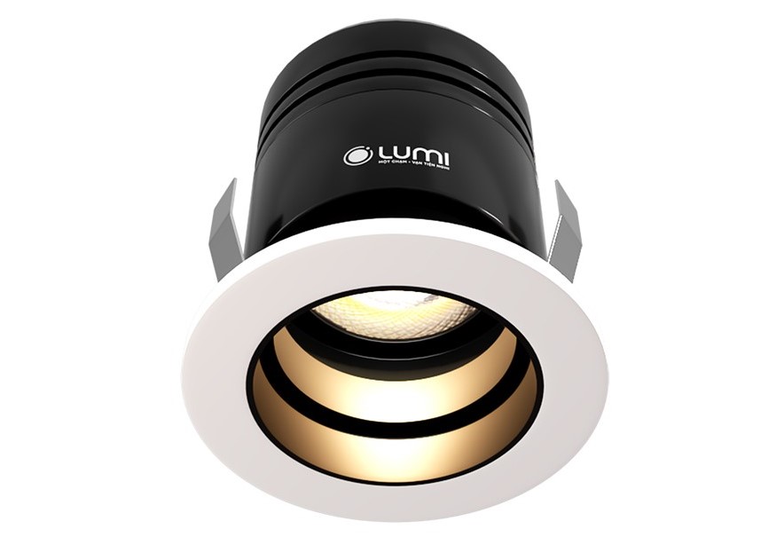 Cấu tạo của đèn Lumi Mini Spotlight âm trần 7w, 15 độ
