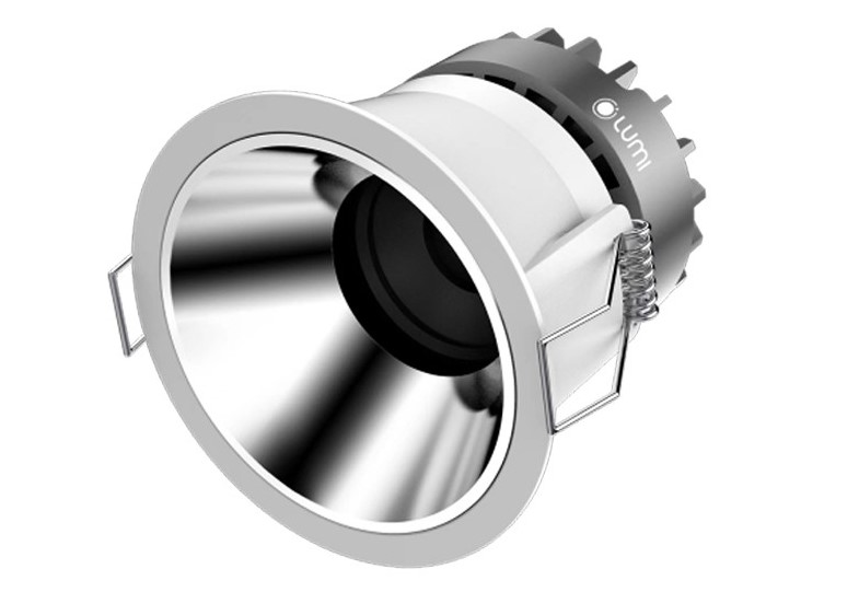 Cấu tạo của đèn Lumi Spotlight âm trần 10w 36 độ, chỉnh hướng