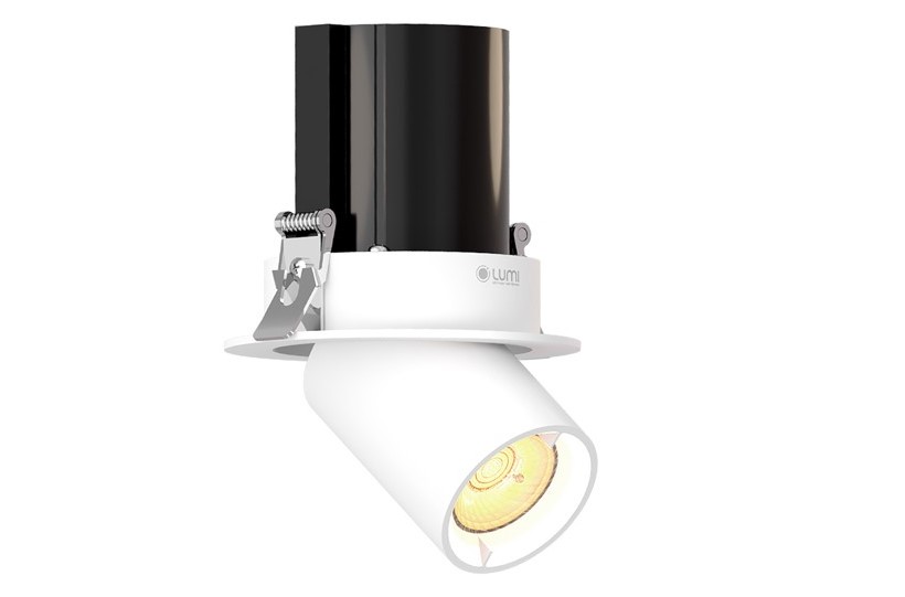 Cấu tạo của đèn Lumi Spotlight âm trần 10w, xoay góc 