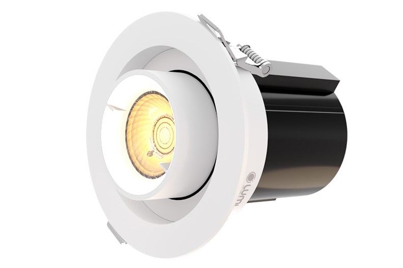 Đèn Lumi Spotlight âm trần 10w, xoay góc 08