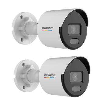 Trọn Bộ 4 Camera IP Hikvision Color Vu 2MP Màu Ban Đêm - Tích hợp Micro