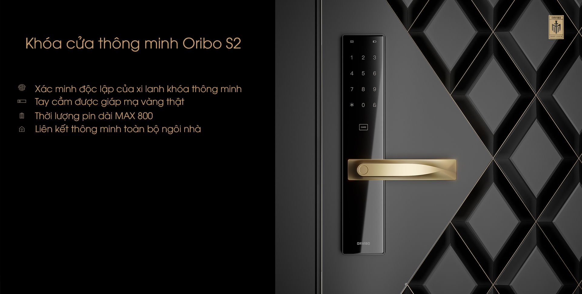 Khóa cửa thông minh Orvibo S2 2