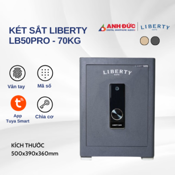 Két sắt thông minh Liberty LB50PRO - 70kg | Gray