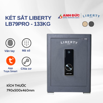 Két sắt thông minh Liberty LB79PRO - 133kg | Gray