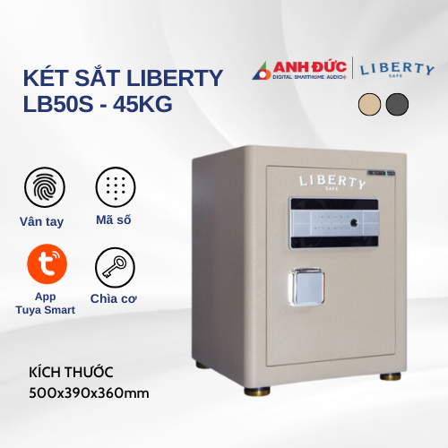 Két sắt thông minh Liberty LB50S - 45kg | Gold