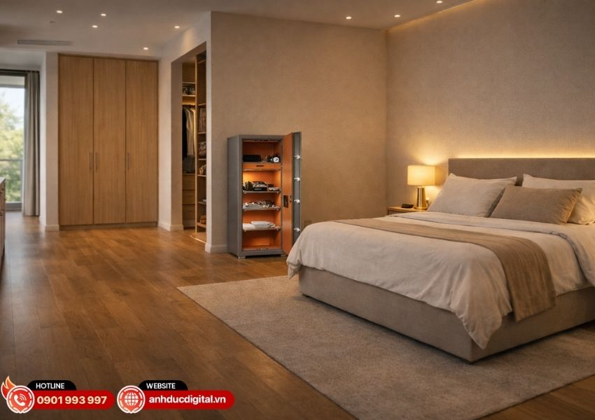 K&eacute;t sắt Liberty LB1000 Pro thiết kế hiện đại sang trọng trong nội thất